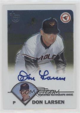 2003 Topps Retired Signature Edition - Autographs #TA-DL - Don Larsen