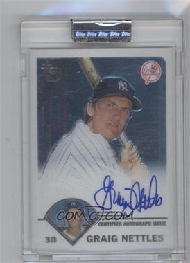 2003 Topps Retired Signature Edition - Autographs #TA-GN - Graig Nettles