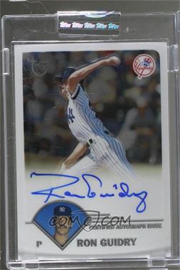 2003 Topps Retired Signature Edition - Autographs #TA-RGU - Ron Guidry [Uncirculated]