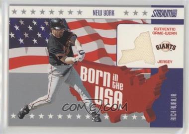 2003 Topps Stadium Club - Born in the USA #USA-RA - Rich Aurilia