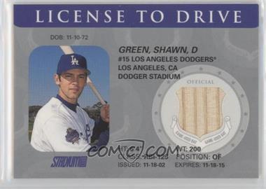 2003 Topps Stadium Club - License to Drive #LD-SG - Shawn Green