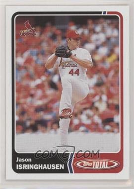 2003 Topps Total - [Base] #185 - Jason Isringhausen