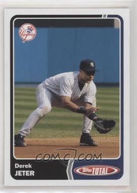 2003 Topps Total - [Base] #245 - Derek Jeter