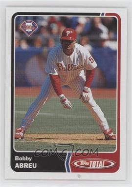 2003 Topps Total - [Base] #442 - Bobby Abreu