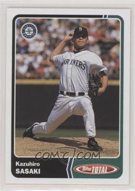 2003 Topps Total - [Base] #579 - Kazuhiro Sasaki