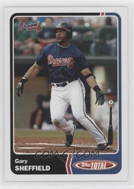 2003 Topps Total - [Base] #600 - Gary Sheffield