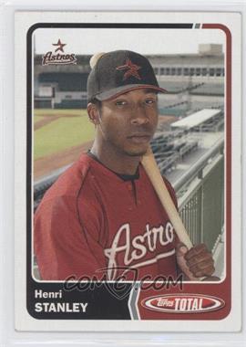 2003 Topps Total - [Base] #809 - Henri Stanley