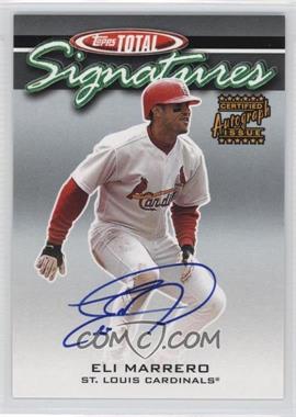 2003 Topps Total - Signatures #TS-EM - Eli Marrero