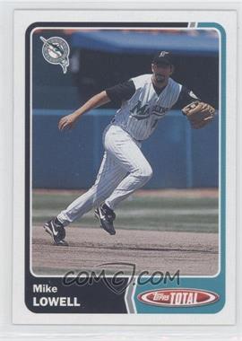 2003 Topps Total - Team Checklist #TTC12 - Mike Lowell