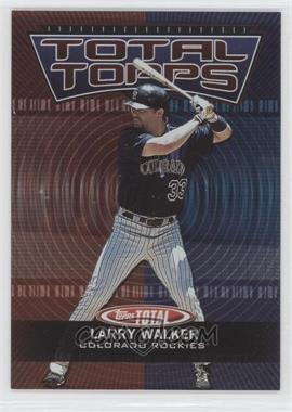 2003 Topps Total - Total Topps #TT37 - Larry Walker