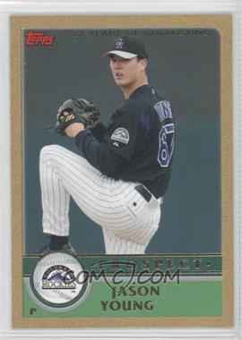 2003 Topps Traded & Rookies - [Base] - Gold #T127 - Jason Young /2003
