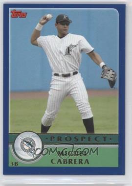 2003 Topps Traded & Rookies - [Base] #T126 - Miguel Cabrera