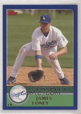 2003 Topps Traded & Rookies - [Base] #T162 - James Loney