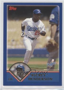 2003 Topps Traded & Rookies - [Base] #T73 - Rickey Henderson