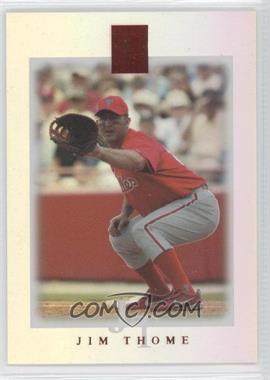 2003 Topps Tribute - Contemporary Edition - [Base] - Red #1 - Jim Thome /225