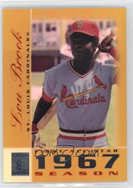 2003 Topps Tribute Perennial All-Star Edition - [Base] - Gold #13 - Lou Brock /67