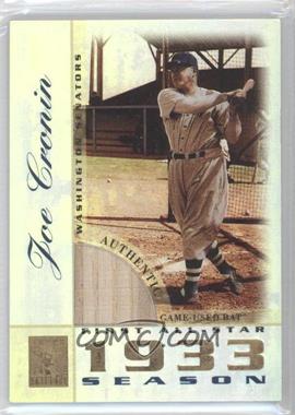 2003 Topps Tribute Perennial All-Star Edition - Relics #TR-JCR - Joe Cronin