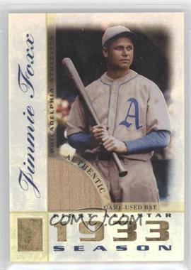 2003 Topps Tribute Perennial All-Star Edition - Relics #TR-JF - Jimmie Foxx