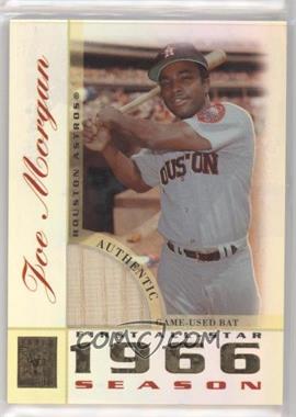 2003 Topps Tribute Perennial All-Star Edition - Relics #TR-JMO - Joe Morgan