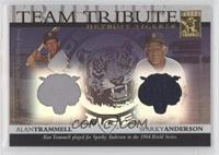 Alan Trammell, Sparky Anderson #/275