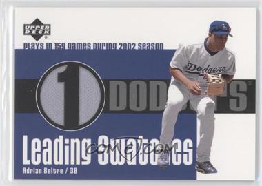 2003 Upper Deck - Leading Swatches #LS-AB - Adrian Beltre