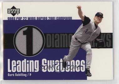 2003 Upper Deck - Leading Swatches #LS-CS - Curt Schilling