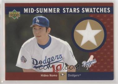 2003 Upper Deck - Mid-Summer Stars Swatches #MS-HN - Hideo Nomo [EX to NM]