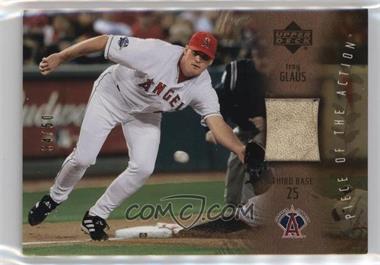 2003 Upper Deck - Piece of the Action - Gold #PA-TG - Troy Glaus /50
