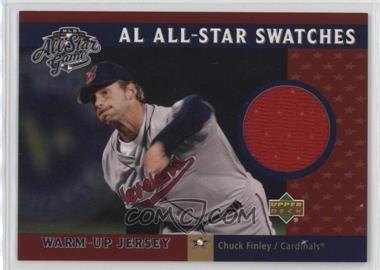 2003 Upper Deck - Retail AL All-Star Swatches #ASA-CF - Chuck Finley