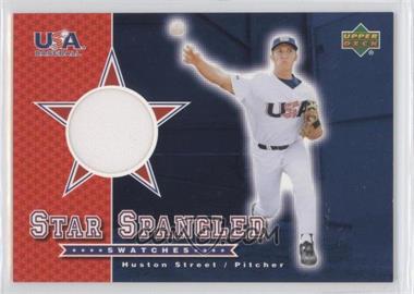 2003 Upper Deck - Star-Spangled Swatches #SS-HS - Huston Street