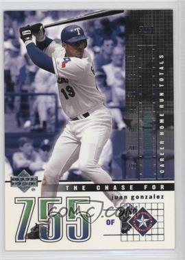 2003 Upper Deck - The Chase for 755 #C14 - Juan Gonzalez