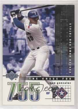 2003 Upper Deck - The Chase for 755 #C14 - Juan Gonzalez