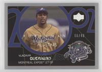 Baseball All-Stars - Vladimir Guerrero #/40