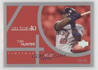 UD Top 40 - Torii Hunter #/40