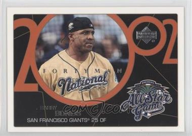 2003 Upper Deck 40 Man - [Base] #791 - Baseball All-Stars - Barry Bonds