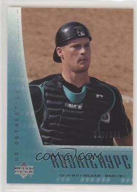 2003 Upper Deck Authentics - [Base] #118 - Rookie Hype - Josh Willingham /999