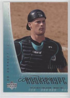 2003 Upper Deck Authentics - [Base] #118 - Rookie Hype - Josh Willingham /999