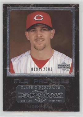 2003 Upper Deck Classic Portraits - [Base] #178 - MLB Proteges - Josh Hall /2003