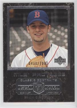 2003 Upper Deck Classic Portraits - [Base] #179 - MLB Proteges - Ryan Cameron /2003