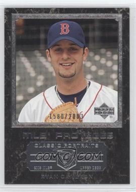 2003 Upper Deck Classic Portraits - [Base] #179 - MLB Proteges - Ryan Cameron /2003