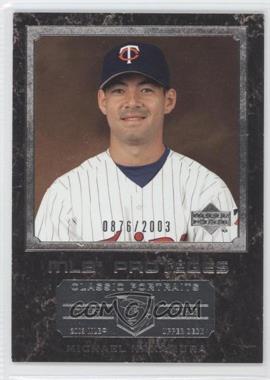 2003 Upper Deck Classic Portraits - [Base] #189 - MLB Proteges - Mike Nakamura /2003