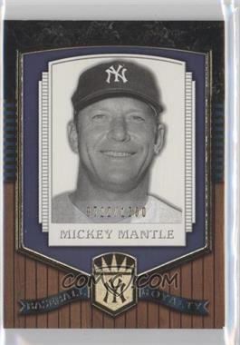 2003 Upper Deck Classic Portraits - [Base] #191 - Baseball Royalty - Mickey Mantle /1200