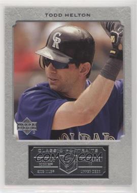 2003 Upper Deck Classic Portraits - [Base] #51 - Todd Helton