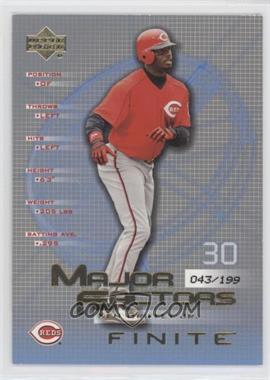 2003 Upper Deck Finite - [Base] - Gold #127 - Major Factors - Ken Griffey Jr. /199