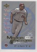 Major Factors - Troy Glaus [EX to NM] #/199
