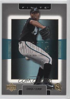 2003 Upper Deck Finite - [Base] - Gold #45 - Dontrelle Willis /199