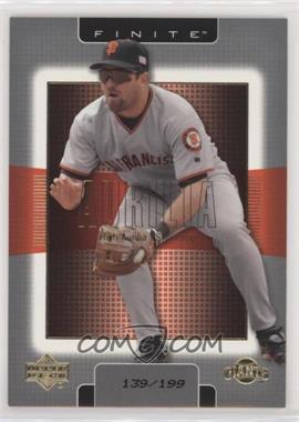 2003 Upper Deck Finite - [Base] - Gold #82 - Rich Aurilia /199