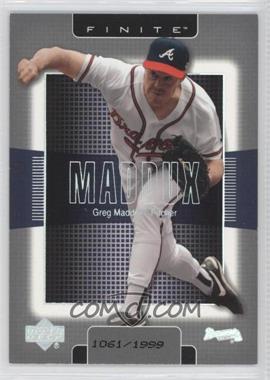 2003 Upper Deck Finite - [Base] #11 - Greg Maddux /1999