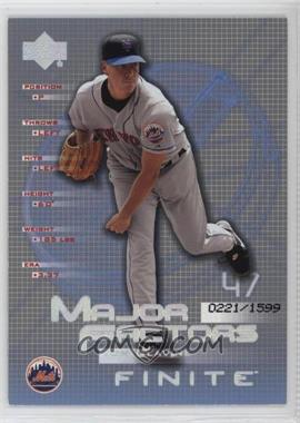 2003 Upper Deck Finite - [Base] #147 - Major Factors - Tom Glavine /1599