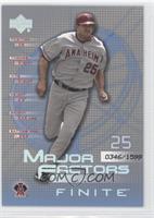 Major Factors - Troy Glaus #/1,599